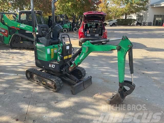 Bobcat E10 Excavadoras sobre orugas