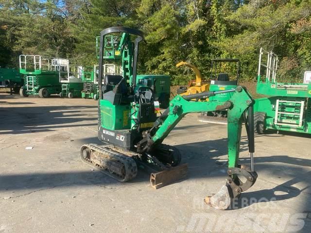 Bobcat E10 Excavadoras sobre orugas