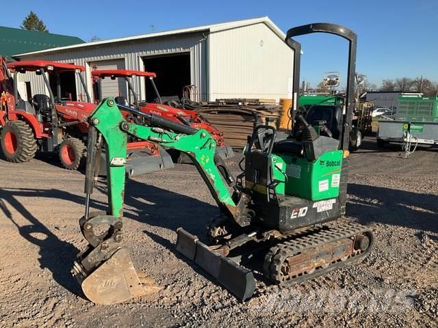 Bobcat E10 Excavadoras sobre orugas