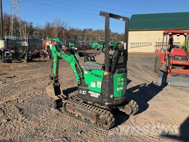 Bobcat E10 Excavadoras sobre orugas