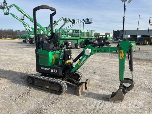 Bobcat E10 Excavadoras sobre orugas