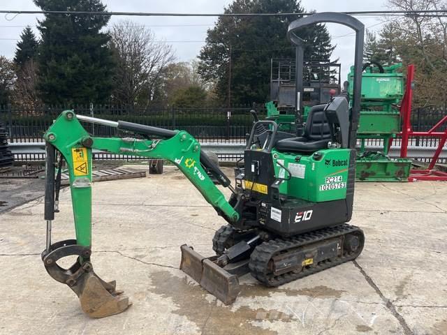 Bobcat E10 Excavadoras sobre orugas