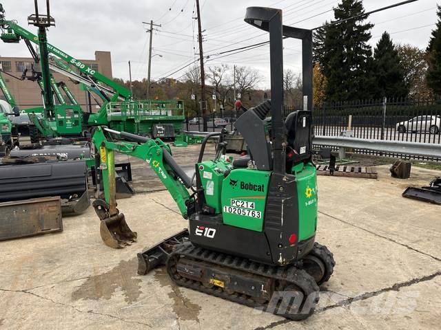 Bobcat E10 Excavadoras sobre orugas