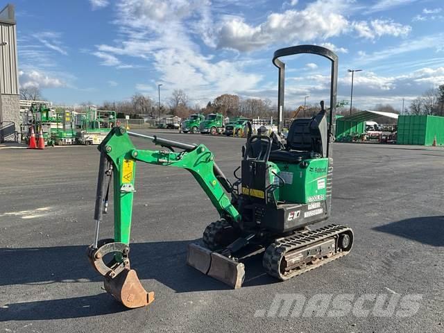 Bobcat E10 Excavadoras sobre orugas