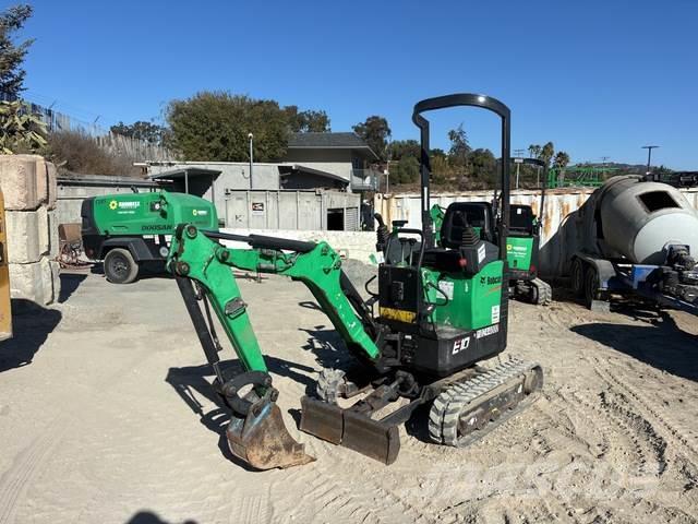 Bobcat E10 Excavadoras sobre orugas