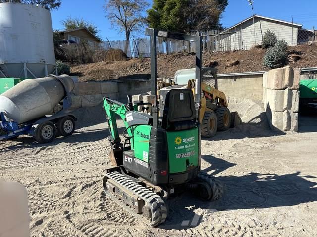 Bobcat E10 Excavadoras sobre orugas