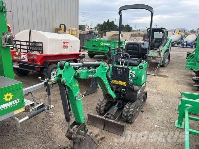 Bobcat E10 Excavadoras sobre orugas