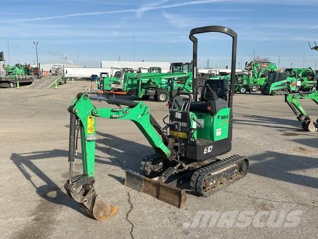 Bobcat E10 Excavadoras sobre orugas