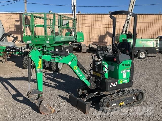 Bobcat E10 Excavadoras sobre orugas