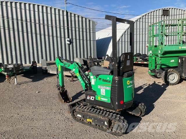 Bobcat E10 Excavadoras sobre orugas