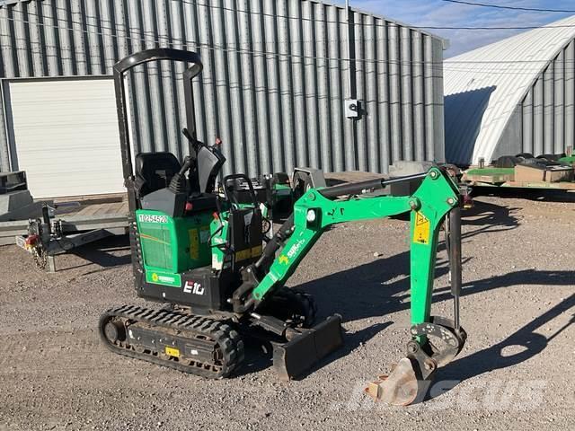 Bobcat E10 Excavadoras sobre orugas