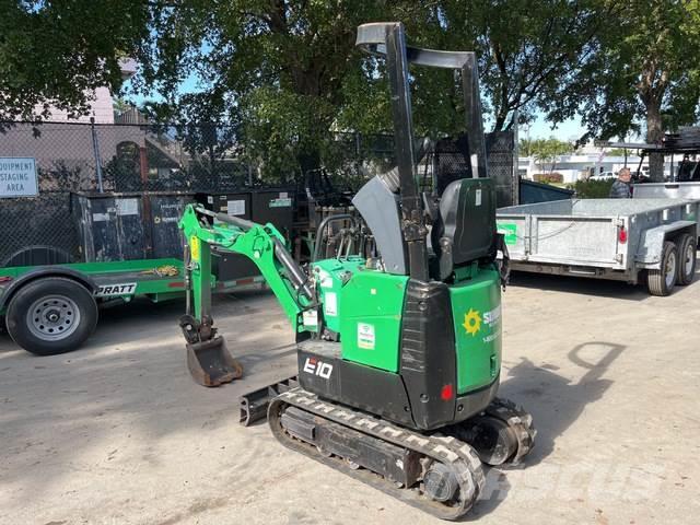 Bobcat E10 Excavadoras sobre orugas