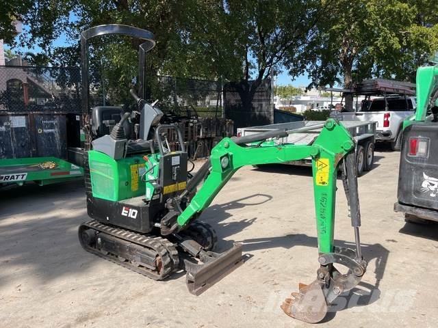 Bobcat E10 Excavadoras sobre orugas