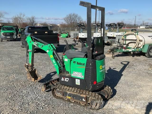 Bobcat E10 Excavadoras sobre orugas