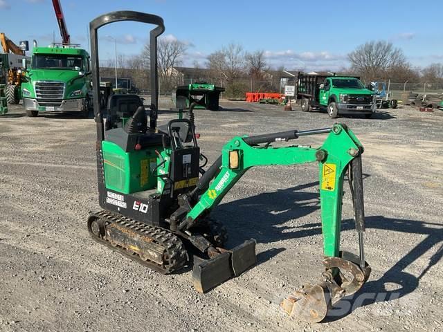 Bobcat E10 Excavadoras sobre orugas