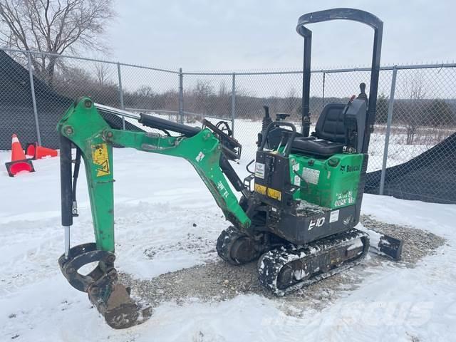 Bobcat E10 Excavadoras sobre orugas