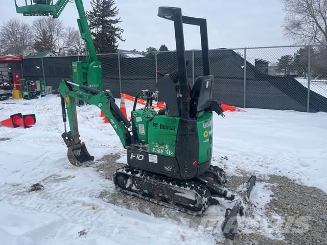 Bobcat E10 Excavadoras sobre orugas