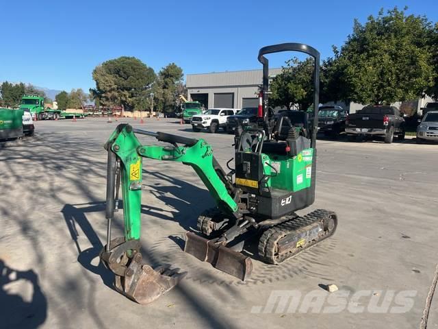 Bobcat E10 Excavadoras sobre orugas