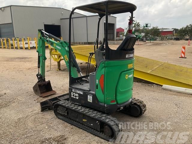 Bobcat E20 Excavadoras sobre orugas