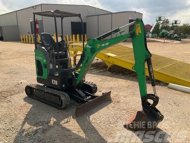 Bobcat E20 Excavadoras sobre orugas