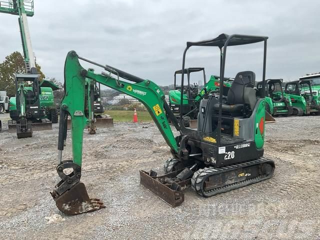 Bobcat E20 Excavadoras sobre orugas