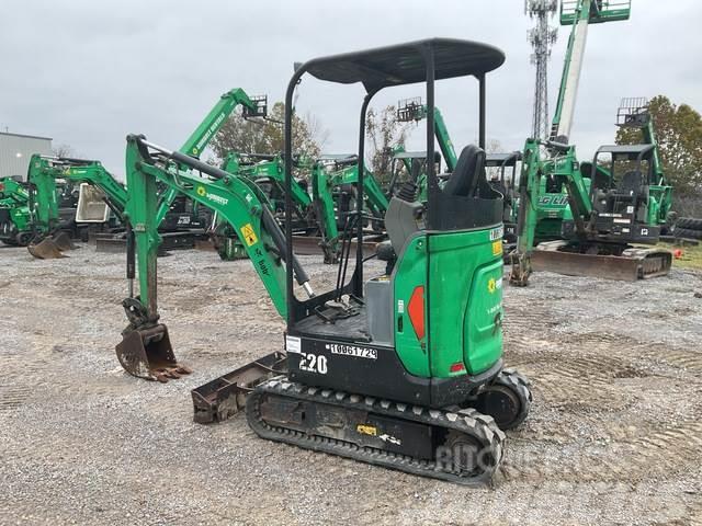 Bobcat E20 Excavadoras sobre orugas