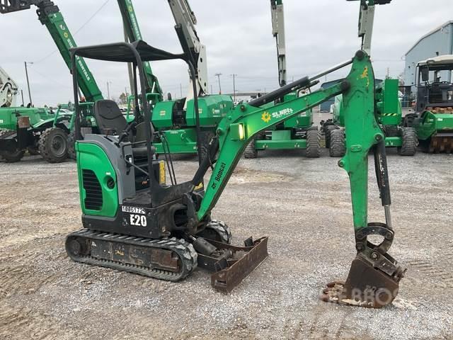 Bobcat E20 Excavadoras sobre orugas