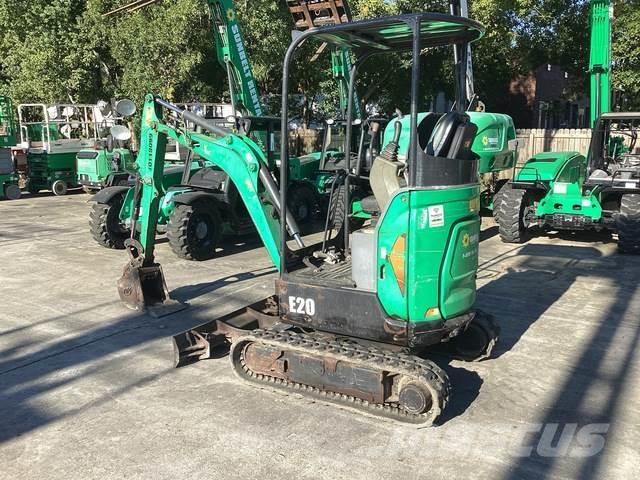 Bobcat E20 Excavadoras sobre orugas