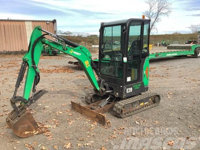 Bobcat E20 Excavadoras sobre orugas