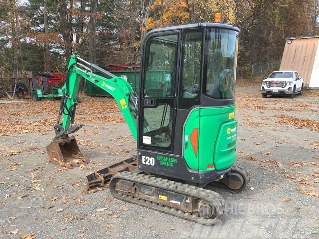 Bobcat E20 Excavadoras sobre orugas