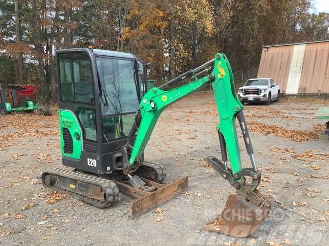 Bobcat E20 Excavadoras sobre orugas