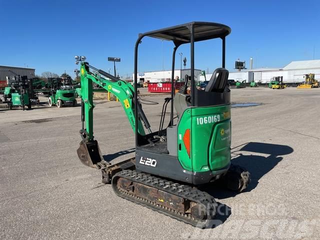 Bobcat E20 Excavadoras sobre orugas