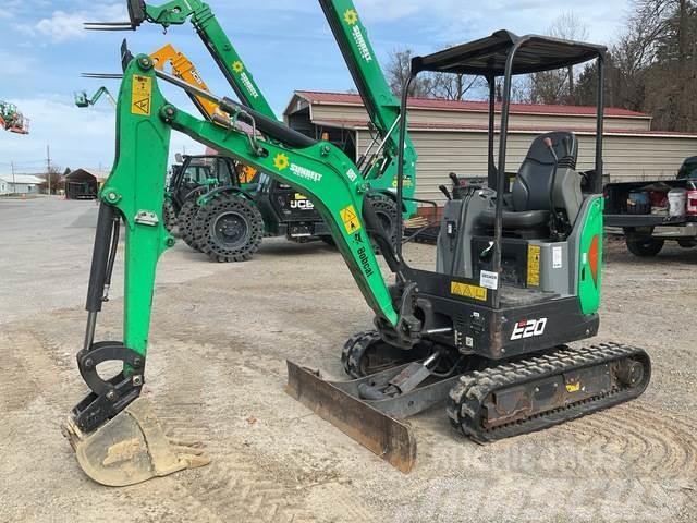 Bobcat E20 Excavadoras sobre orugas