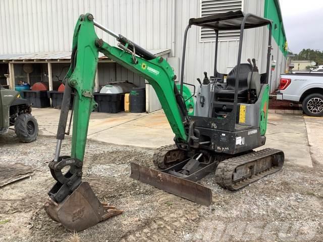 Bobcat E20 Excavadoras sobre orugas