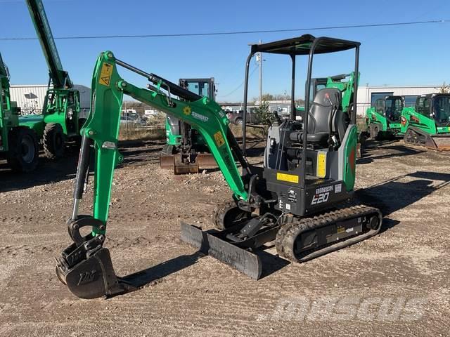 Bobcat E20 Excavadoras sobre orugas