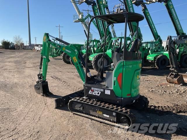 Bobcat E20 Excavadoras sobre orugas