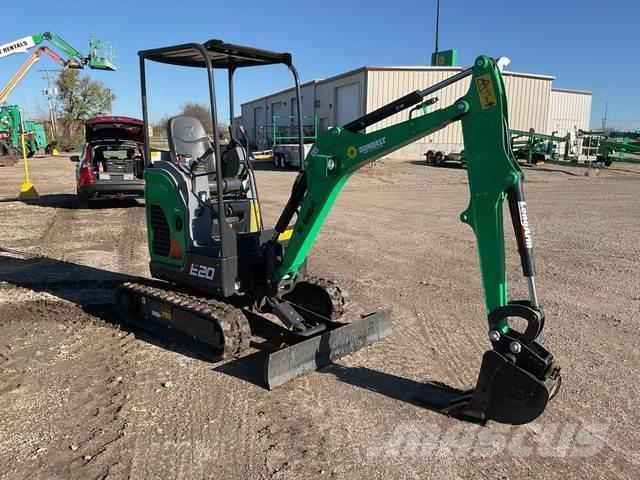 Bobcat E20 Excavadoras sobre orugas