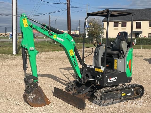 Bobcat E20 Excavadoras sobre orugas