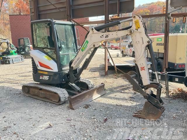 Bobcat E26 Excavadoras sobre orugas