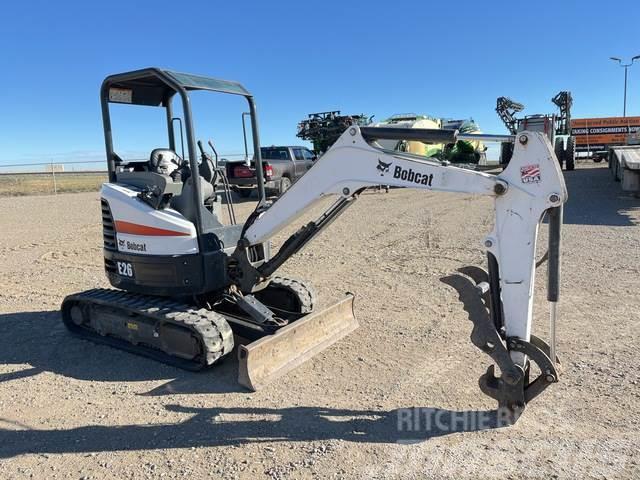 Bobcat E26 Excavadoras sobre orugas