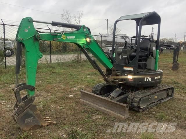 Bobcat E26 Excavadoras sobre orugas