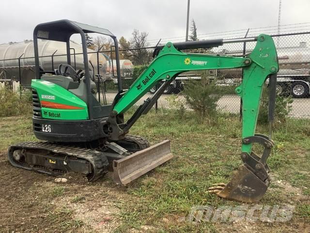 Bobcat E26 Excavadoras sobre orugas