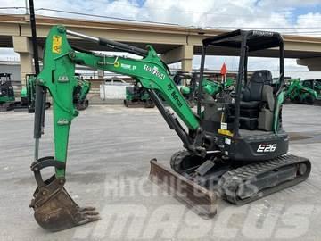 Bobcat E26 Excavadoras sobre orugas