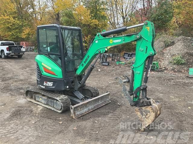 Bobcat E26 Excavadoras sobre orugas