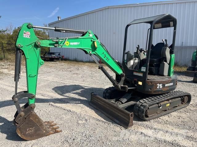 Bobcat E26 Excavadoras sobre orugas