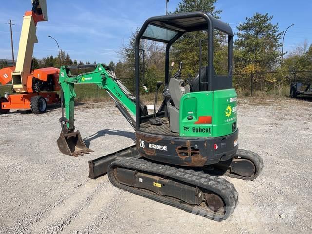 Bobcat E26 Excavadoras sobre orugas