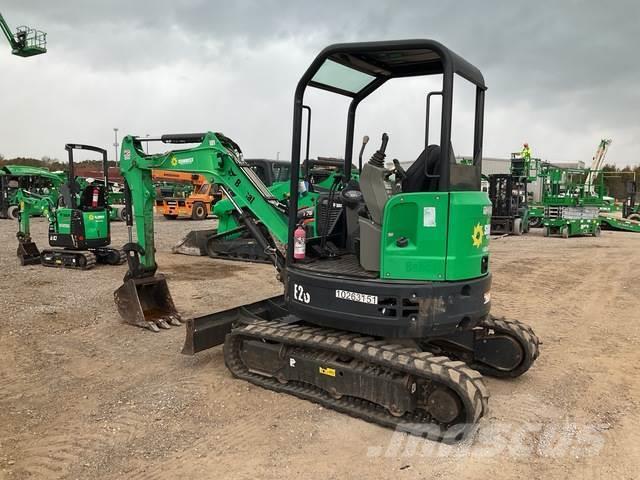 Bobcat E26 Excavadoras sobre orugas