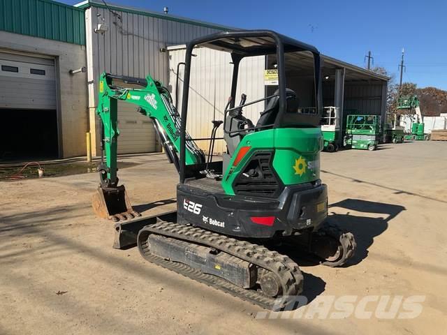 Bobcat E26 Excavadoras sobre orugas