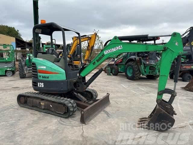 Bobcat E26 Excavadoras sobre orugas