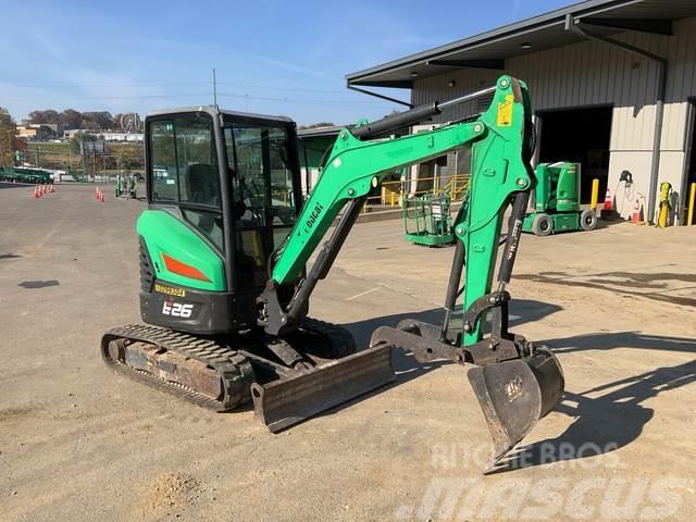 Bobcat E26 Excavadoras sobre orugas